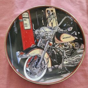 Franklin Mint Harley Davidson Heritage Softail Classic LTd  Plate Scott Jacob